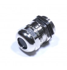 Кабельный ввод PG 11 латунь УТ1,5 IP68 (d кабеля 5-10 мм)  zeta30145  ГОФРОМАТИК