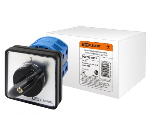 Кулачковый переключатель КПУ11-25/2098   SQ0715-0137  TDM