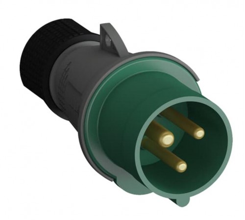 Вилка кабельная Easy&Safe 216EP2, 16А, 2P+E, IP44, 2ч2CMA101944R1000 ABB