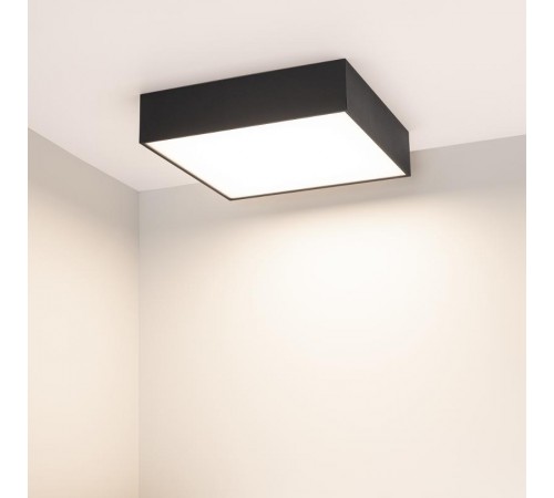 Светильник SP-QUADRO-S250x250-25W Day4000 (BK, 120 deg, 230V) (Arlight, IP40 Металл, 3 года)  034789  Arlight