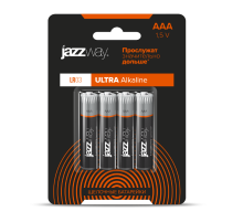 Элементы питания LR03 Ultra PLUS BL-4  .5010802  JAZZway