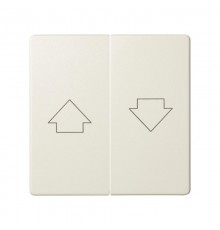 Simon 82 Клавиши (2 шт)  для двухклавишного кнопочного выключателя для управления жалюзи, механическая блокир  82028-31  Simon