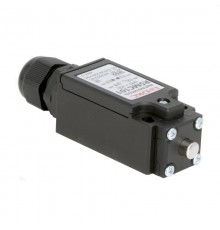 Концевой выключатель с двумя контактами, нормально открытый + нормально закрытый (NO+NC). Исполнение с кнопкой.  R5MC101  DKC