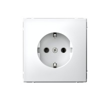 ArtGallery Лотос Розетка с заземлением, 16А, механизм, быстрозажим. клем.   GAL001343S  SE