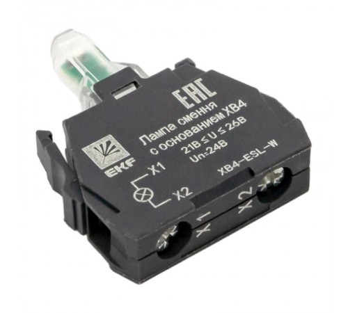 Лампа сменная c основанием XB4 белая 24В EKF PROxima    XB4-ESL-W   EKF 