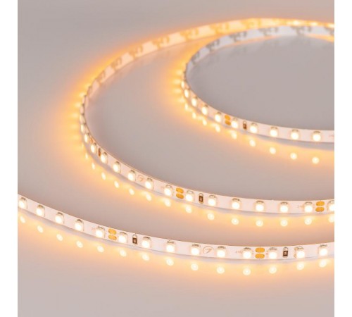 Лента светодиодная RT-A120-5mm 24V Yellow (9.6 W/m, IP20, 2835, 5m) (arlight, узкая)  015662(2)  Arlight