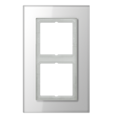 Рамка для серии LS-Plus 2-кратная;  LSP982GLWW Jung