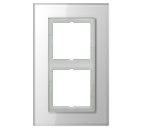 Рамка для серии LS-Plus 2-кратная;  LSP982GLWW Jung