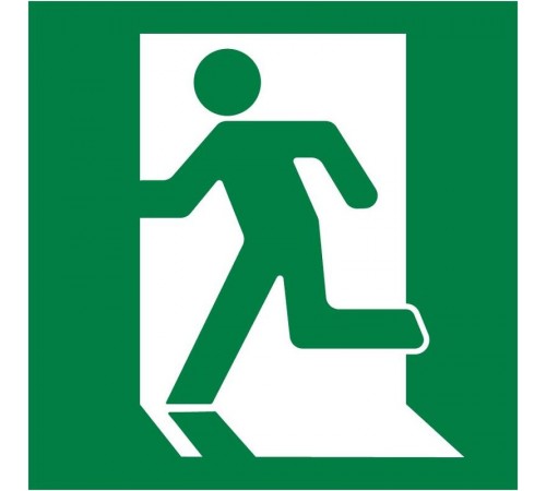 Пиктограмма квадрат "Выход налево"  60612DEK  DEKraft