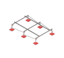 Опорная конструкция для установки оборудования TECHNORAPTOR FOOT 2000х3000 тип 1 HD  KM-TR-F-SSEI-2000-3000-1 HD  КМ - профиль