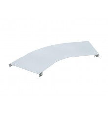 Крышка на Угол горизонтальный лестничный 45 градусов 100х400, R900, U5, горячеоцинкованный  SUKC904HDZ  DKC
