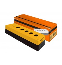 Корпус КП105(6) для кнопок 5(6) мест желтый   SQ0705-0010  TDM