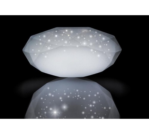 Светильник светодиодный накладной AL589 тарелка 24W 4000K белый  28786  Feron