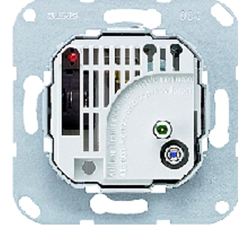 Регулятор температуры воздуха; универсальные встраиваемые механизмы TR231U Jung