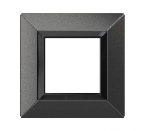 Рамка из металла, "Avanti", графитовая, 2 модуля  4407852  DKC