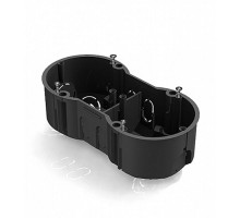 Коробка установочная 2-местная,141х70х45мм для скрытого монтажа в кирпичных стенах (с саморезами)  8810006  CHINT