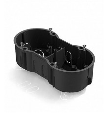 Коробка установочная 2-местная,141х70х45мм для скрытого монтажа в кирпичных стенах (с саморезами)  8810006  CHINT