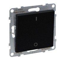 SUNO Выключатель двухполюсный 16АХ 250В. Винтовые зажимы. Цвет "Антрацит"  721402  Legrand