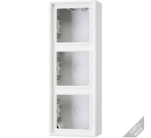 коробка для накладного монтажа с рамкой LS LS583AW Jung