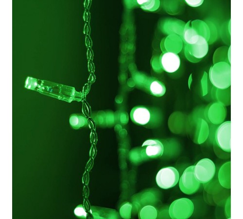 Светодиодная гирлянда ARD-CURTAIN-CLASSIC-2000x1500-CLEAR-360LED Green (230V, 60W)  024848  Arlight