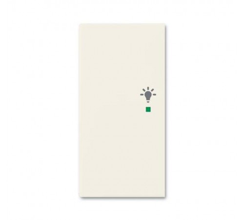 SRL-2-L-96 Клавиша двойная левая free@home, освещение, Basic 55, цвет chalet-white  6220-0-0709   2CKA006220A0709  ABB