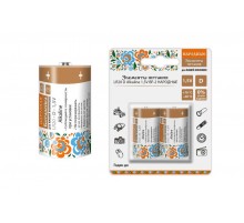 Элемент питания LR20 D Alkaline 1,5V BP-2 Народный  SQ1702-0015  TDM