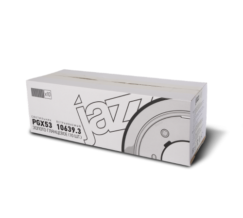 Светильник светодиодный встраиваемый _PGX53   10639. 3 золото глянцевый /10 шт. в уп./ 106*39мм  .5043466  Jazzway