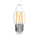 Лампа светодиодная Filament Свеча 7W 580lm 4100К Е27 LED 1/10/50  103802207  Gauss