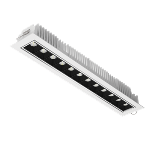 Светильник светодиодный DL-STELLAR встраиваемый поворотный 354x62x45mm 30W 4000K 34град белый DALI  V1-R0-00410-10D25-2003040  VARTON