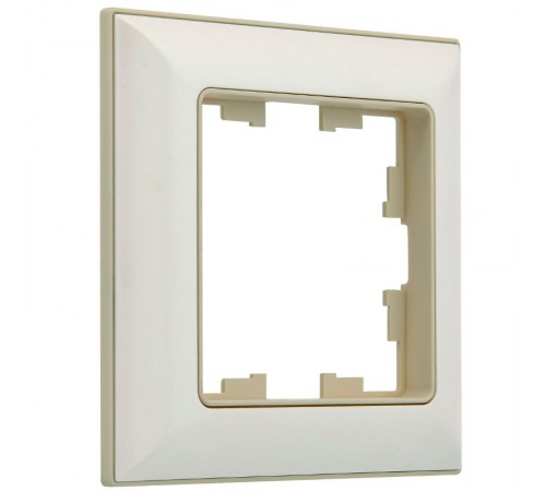 BRITE Рамка 1-ая РУ-1-Бр бежевый/жемчуг  BR-M12-12-1-K10  IEK