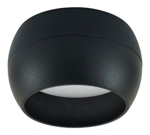 Светильник потолочный под лампу макс 12W, 230V, GX53, черный, HL355  41508  FERON