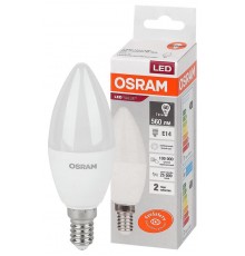Лампа светодиодная LED Value CL- B 7W/840 230V E14 10X1  4058075578944  OSRAM
