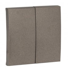 Валенсия лицевая панель выключателя 2-кл. проходного 10А графит EKF PROxima   ESV10-L-027-60   EKF