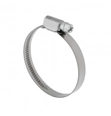 Хомут червячный 50-70/12-0,8мм, нержавеющая сталь W2, (25 шт/уп)  07-0750-12  REXANT