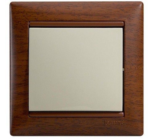 Valena Тонированное дерево Рамка 1-ая  770311  Legrand