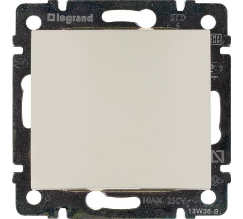 Valena Сл. кость Переключатель 1-клавишный  774306  Legrand