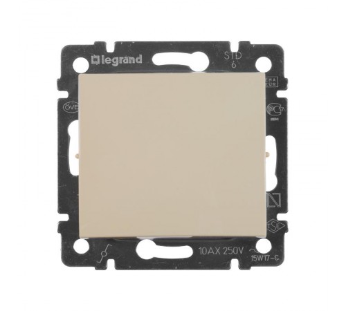 Valena Сл. кость Переключатель 1-клавишный  774306  Legrand