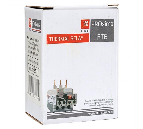 Реле тепловое РТЭ-1312 5,5-8А EKF PROxima  rel-1312-5.5-8  EKF