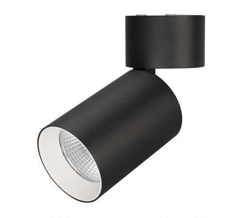 Светильник SP-POLO-SURFACE-FLAP-R85-15W Day4000 (BK-WH, 40 deg)  027543  Arlight