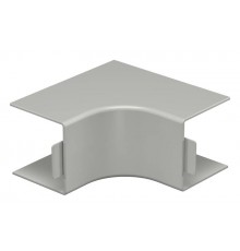 Крышка внутреннего угла кабельного канала WDK 60x60 мм (ПВХ,серый) (WDK HI60060GR)  6022383  OBO Bettermann