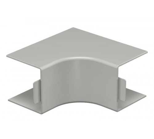 Крышка внутреннего угла кабельного канала WDK 60x60 мм (ПВХ,серый) (WDK HI60060GR)  6022383  OBO Bettermann