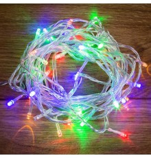 Гирлянда "Твинкл Лайт" 4 м, прозрачный ПВХ, 25 LED, цвет  Мультиколор  303-169  NEON-NIGHT