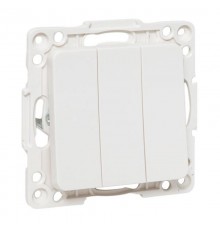 Стокгольм Механизм Выключателя 3-кл. 10А белый EKF PROxima  EYV10-024-10  EKF