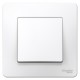 Blanca Белый С/У Выключатель 1-клавишный, 6А, 250B  BLNVS006101  SE