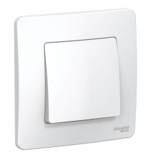 Blanca Белый С/У Выключатель 1-клавишный, 6А, 250B  BLNVS006101  SE