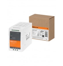 Блок питания MDR100-24, 220 В, 24 В, 100 Вт (на DIN-рейку)  SQ0752-0011  TDM