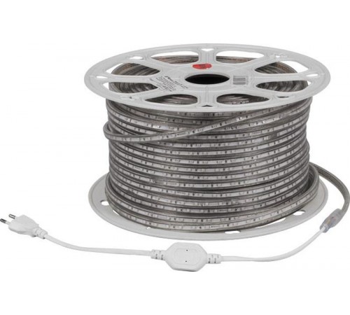 Лента светодиодная LS704/LED-RL 60SMD(2835)/м 4.4Вт/м 220V IP65, длина 100м, красный  26239  FERON