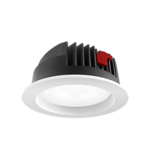 Светильник светодиодный DL-PRO встр. 226*96 мм (монт.разм200-215мм) 52Вт 3000K IP65 90 °, мат RAL9010 бел. мат.  V1-R0-00777-10000-6505230  VARTON