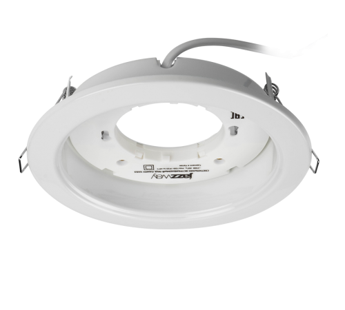 Светильник точечный встраиваемый под лампу ДВО PGX70 15254.1 40Вт GX70 IP20 белый  1027634  Jazzway