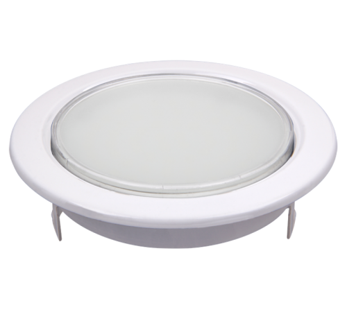 Светильник точечный встраиваемый под лампу ДВО PGX70 15254.1 40Вт GX70 IP20 белый  1027634  Jazzway